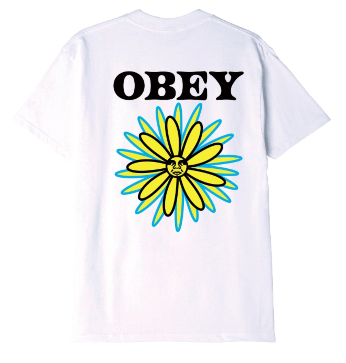 obey t-shirt OBEY DAISIES CLASSIC PIGMENT TEE