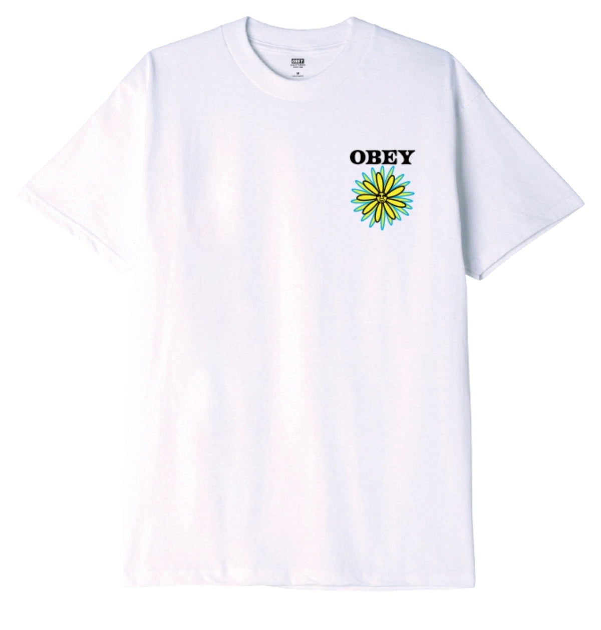 obey t-shirt OBEY DAISIES CLASSIC PIGMENT TEE