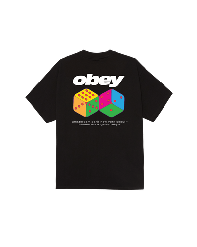 t-shirt obey OBEY DICE TEE