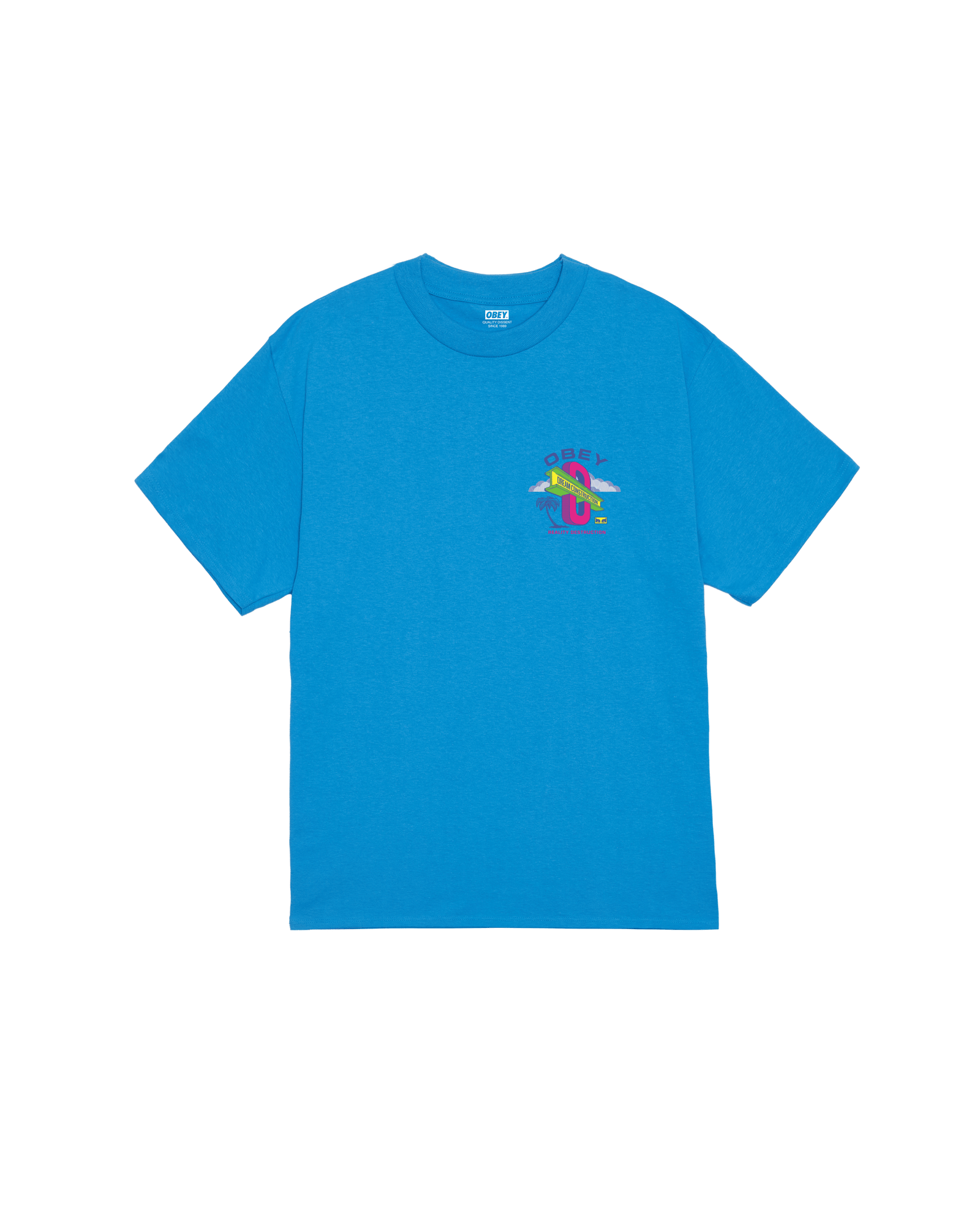 obey t-shirt Obey Dream Construction Tee
