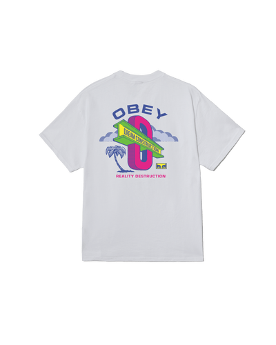t-shirt obey OBEY DREAM CONSTRUCTION TEE