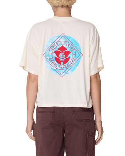 t-shirt obey OBEY EARTH DEFENDERS TEE