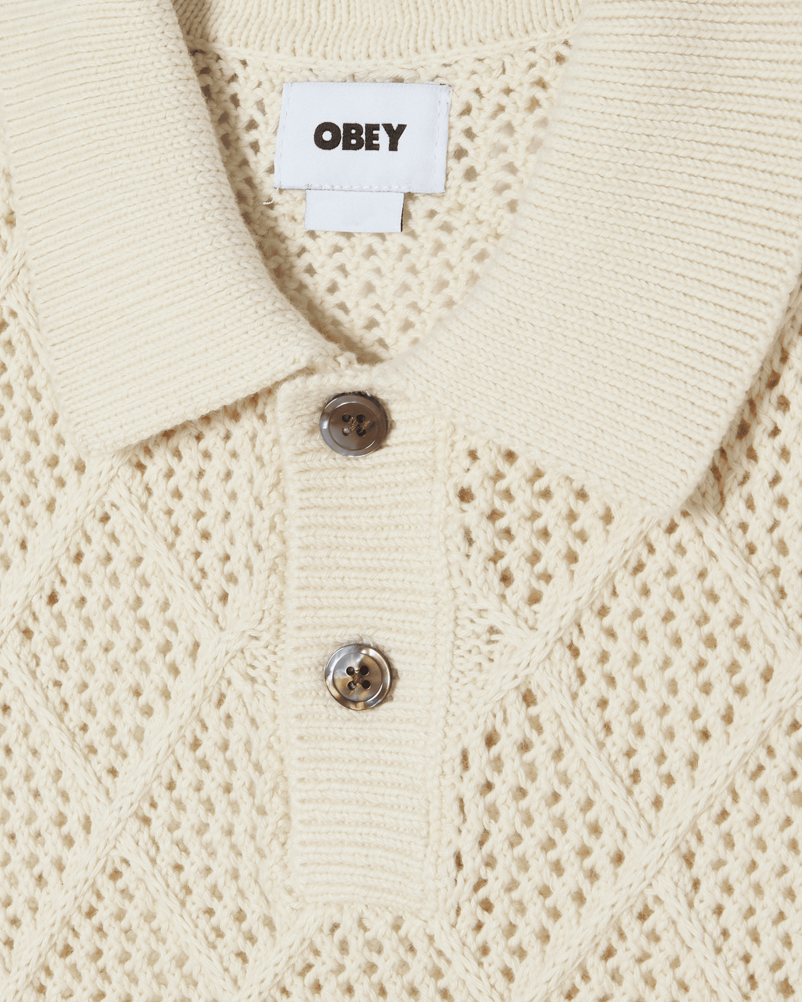 obey t-shirt Obey Eryk Polo Sweater