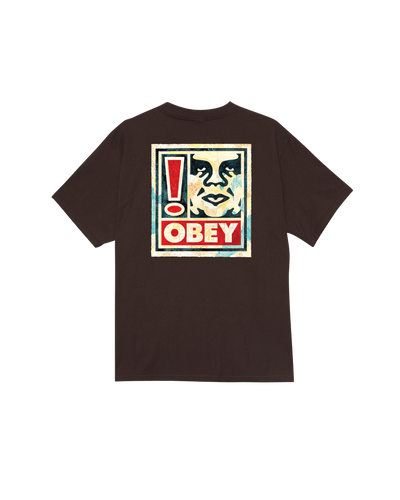 t-shirt obey OBEY EXCLAMATION TEE