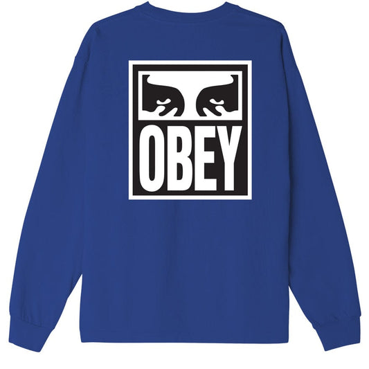 obey OBEY EYES ICON 2 HEAVYWEIGHT CLASSIC CUSTOM TEE LS foto 1