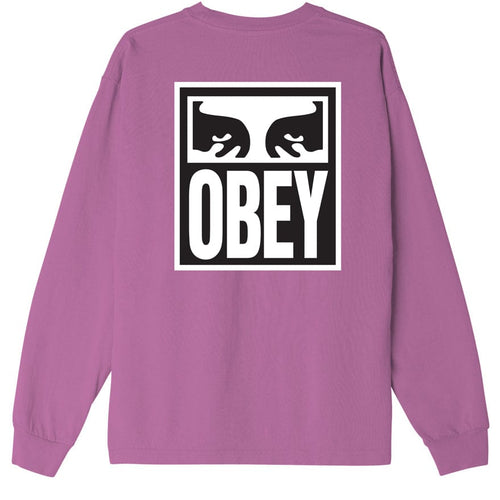 t-shirt obey OBEY EYES ICON 2 HEAVYWEIGHT CLASSIC CUSTOM TEE LS
