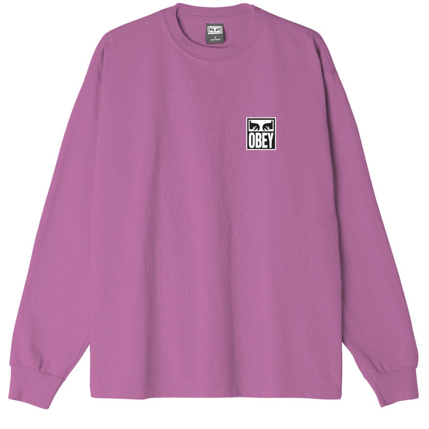 obey t-shirt OBEY EYES ICON 2 HEAVYWEIGHT CLASSIC CUSTOM TEE LS