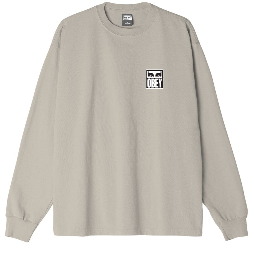 obey t-shirt OBEY EYES ICON 2 HEAVYWEIGHT CLASSIC CUSTOM TEE LS