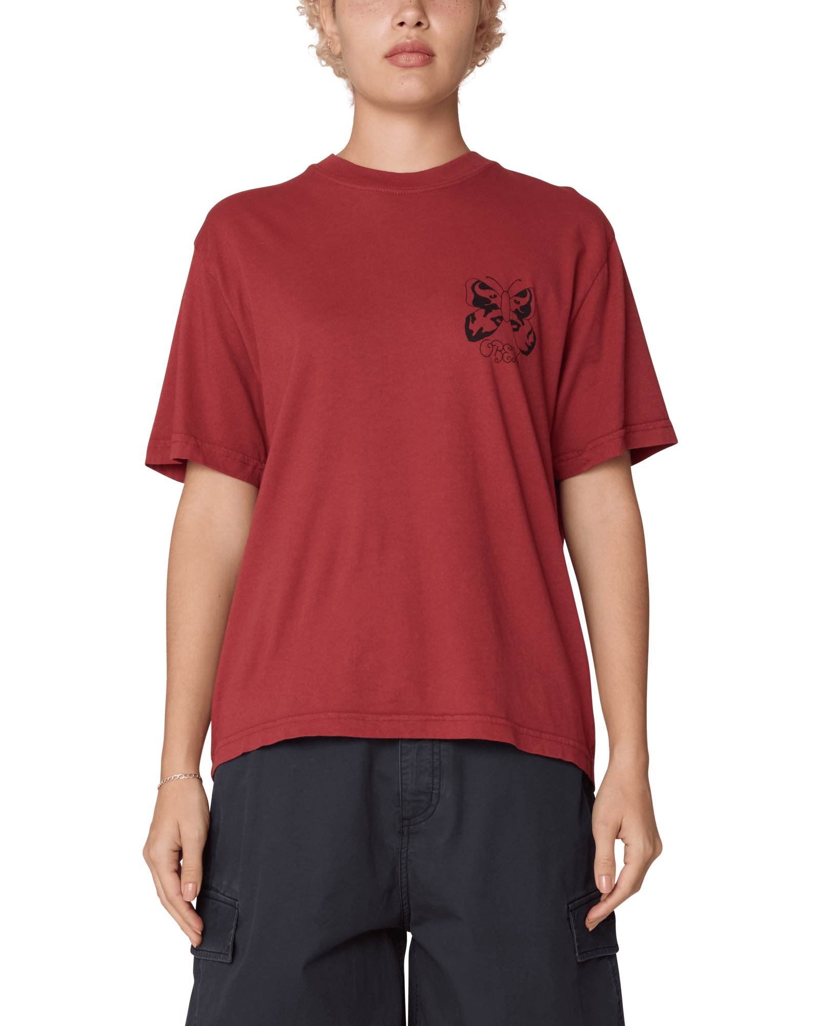obey t-shirt Obey Flutter Face Tee