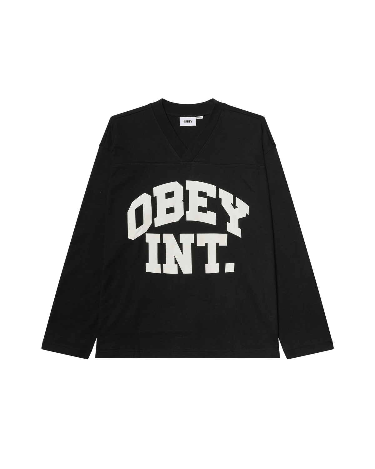 obey t-shirt Obey Football Jersey Ls