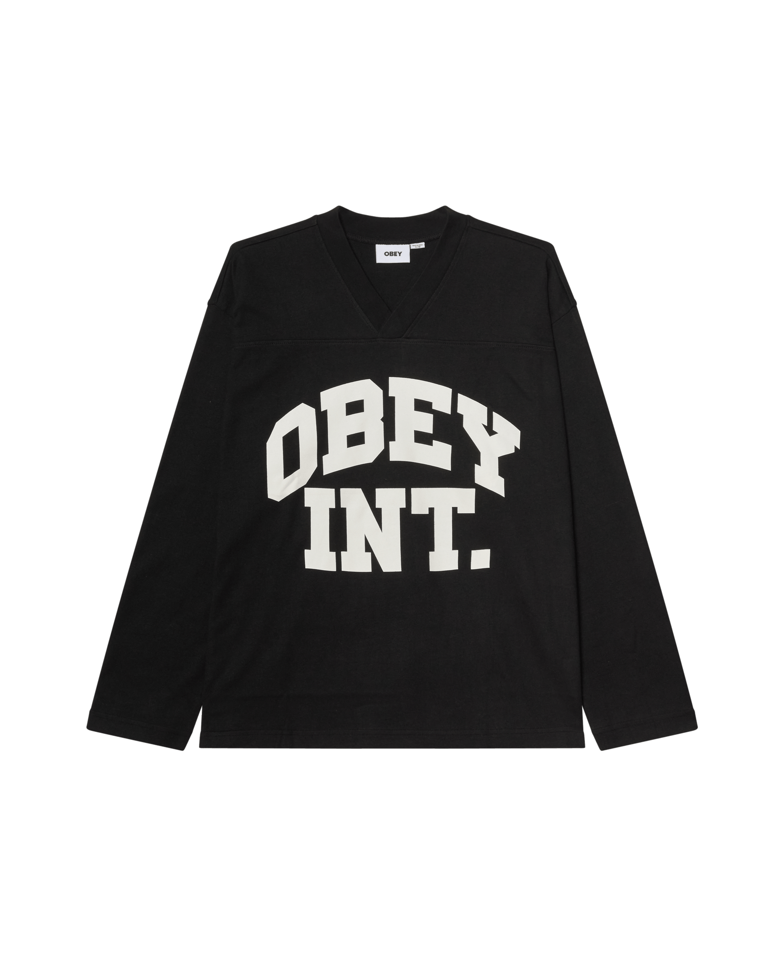 obey t-shirt Obey Football Jersey Ls