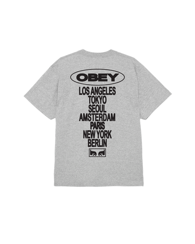 t-shirt obey OBEY GLOBAL IMPACT TEE