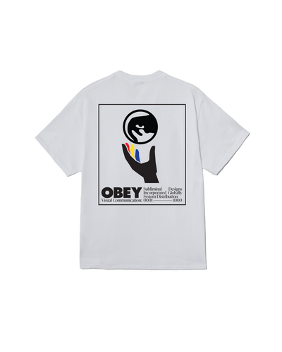 t-shirt obey OBEY GLOBAL SYSTEMS TEE
