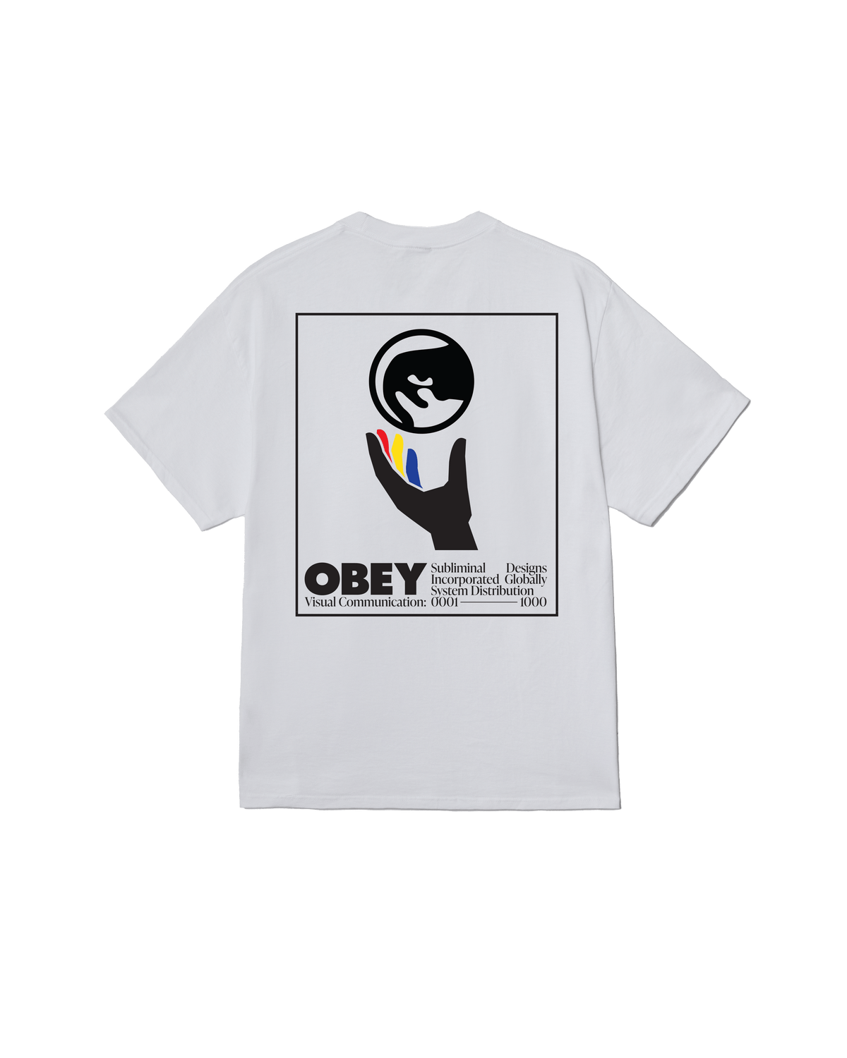 obey t-shirt Obey Global Systems Tee