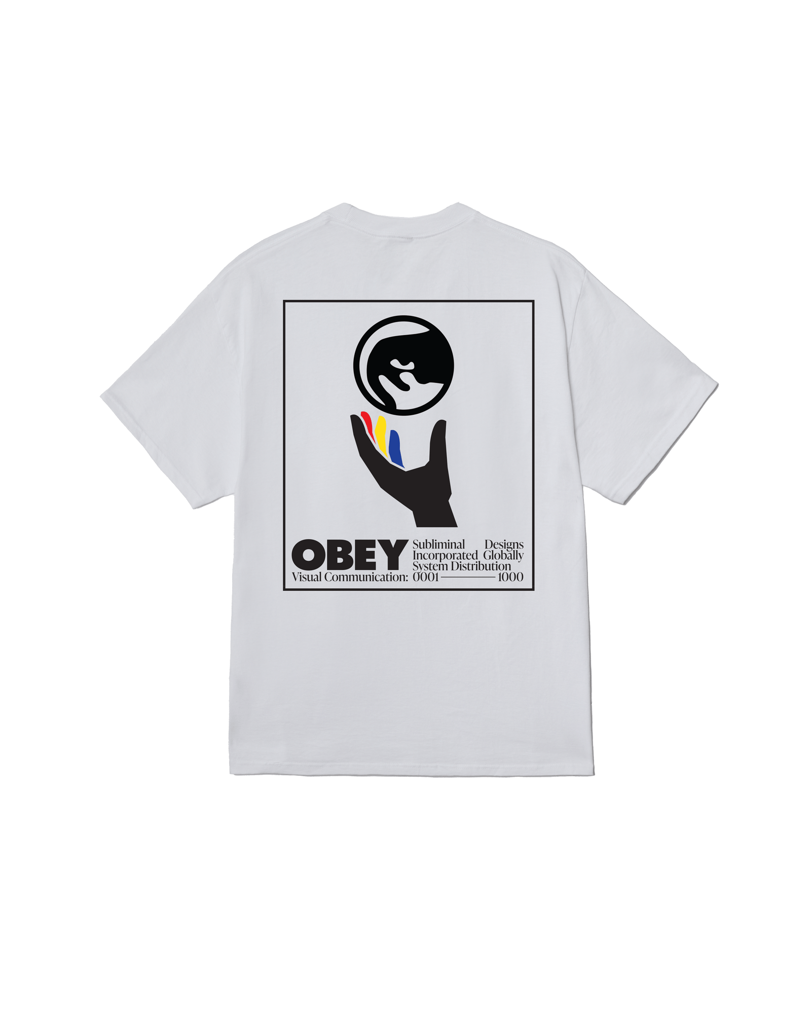 obey t-shirt Obey Global Systems Tee