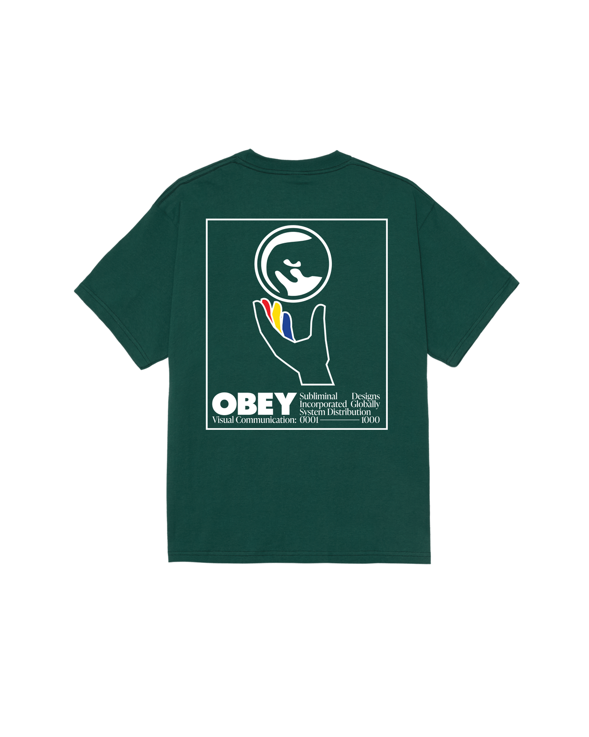 obey t-shirt Obey Global Systems Tee