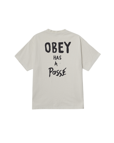 t-shirt obey OBEY HAS A POSSE TEE