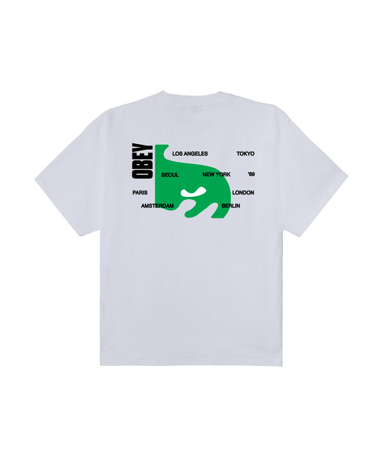 obey Obey Heat Map Icon Tee foto 1