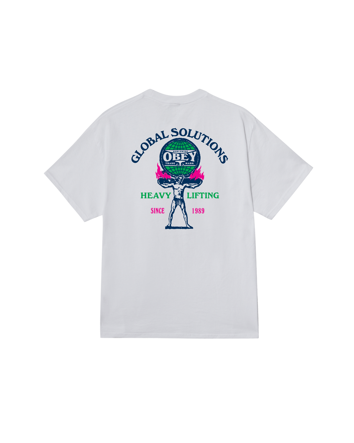 obey t-shirt Obey Heavy Lifting Tee