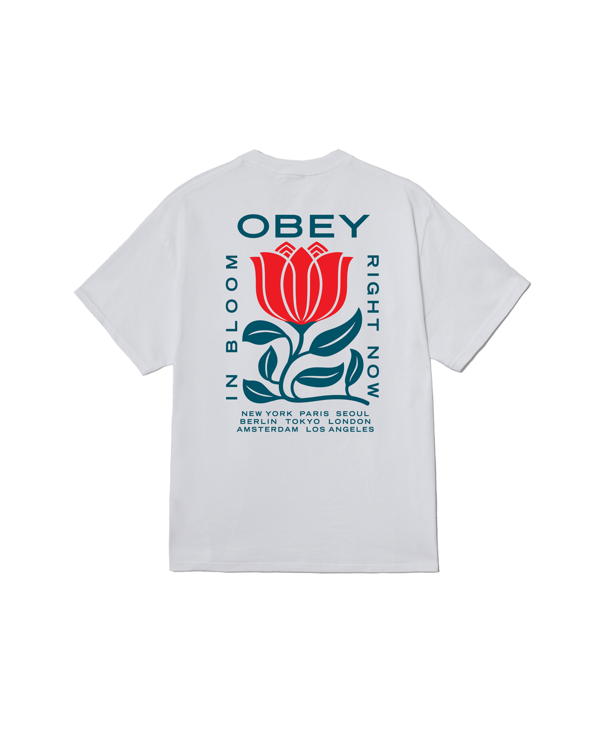 obey t-shirt Obey In Bloom Tee