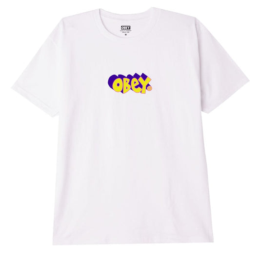 obey OBEY IN THE GROOVE CLASSIC TEE - WHITE foto 1