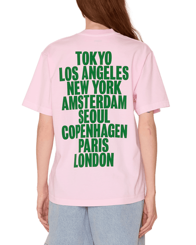 t-shirt obey OBEY INTERNATIONAL CITIES TEE