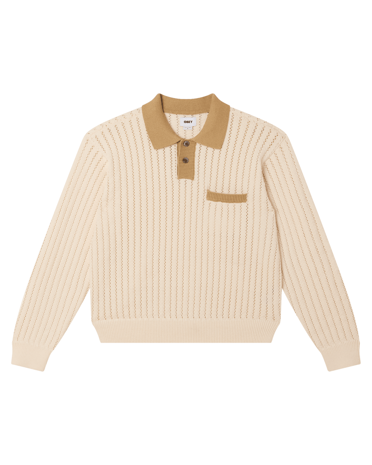 obey t-shirt Obey Jasper Polo Sweater