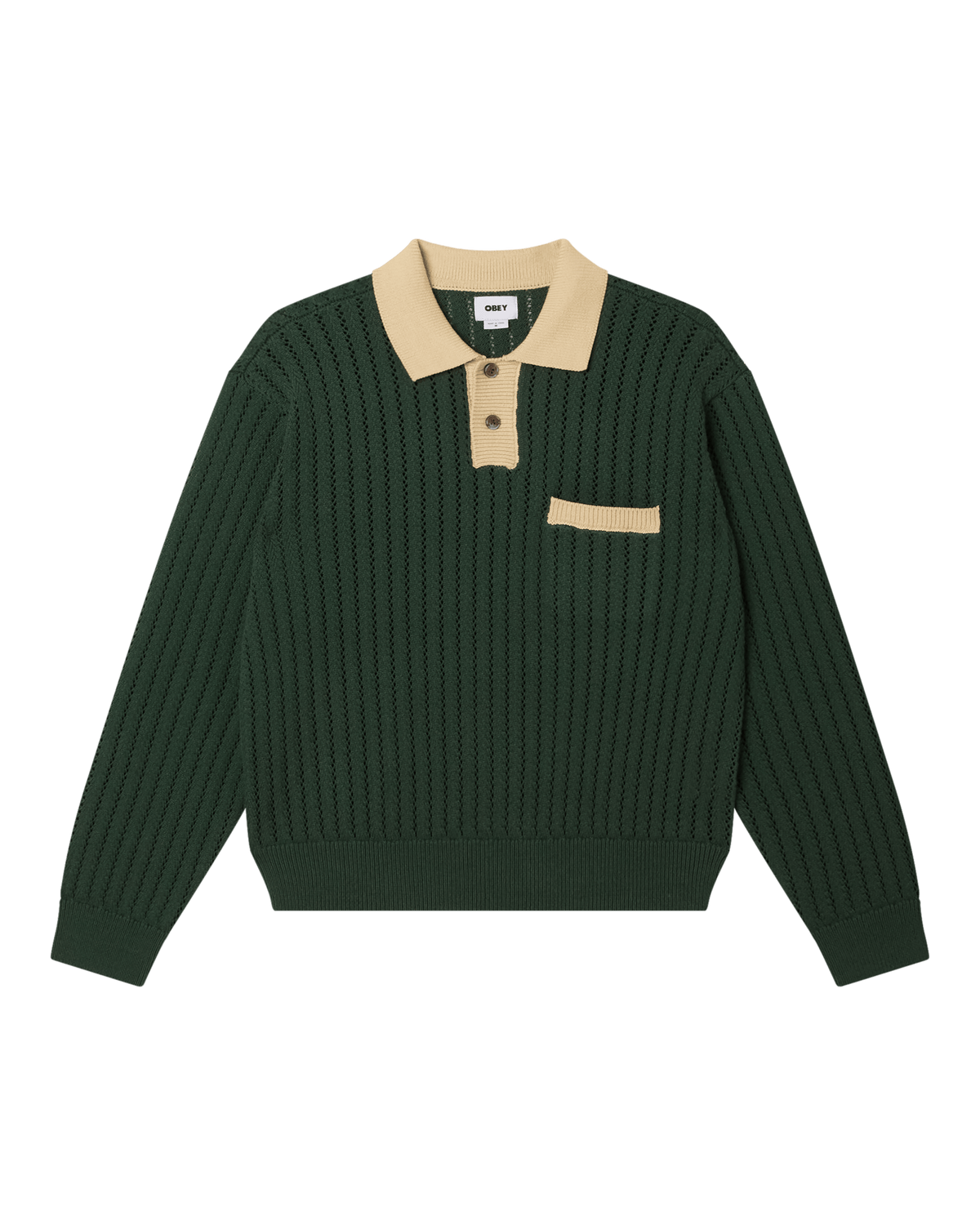 obey t-shirt Obey Jasper Polo Sweater