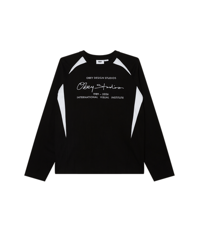 t-shirt obey OBEY LEAGUE SHIRT LS TEE LS