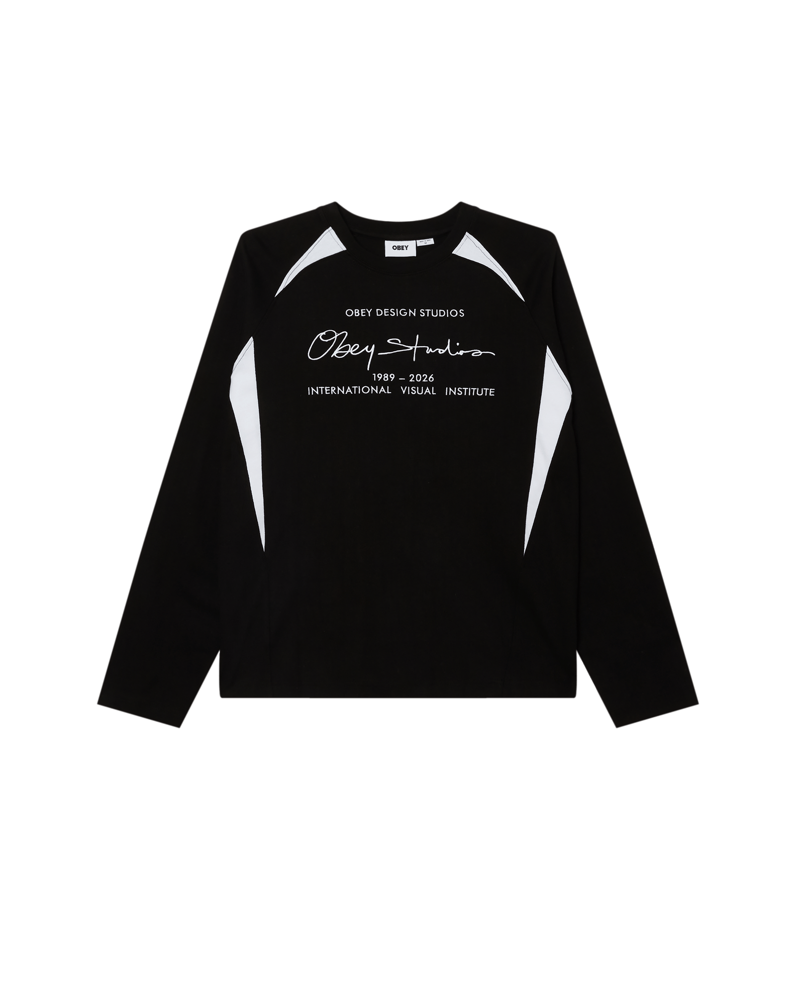 obey t-shirt Obey League Shirt Ls Tee Ls