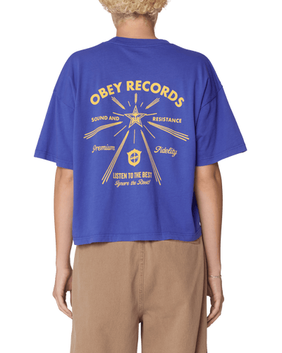 t-shirt obey OBEY LISTEN TO THE BEST TEE