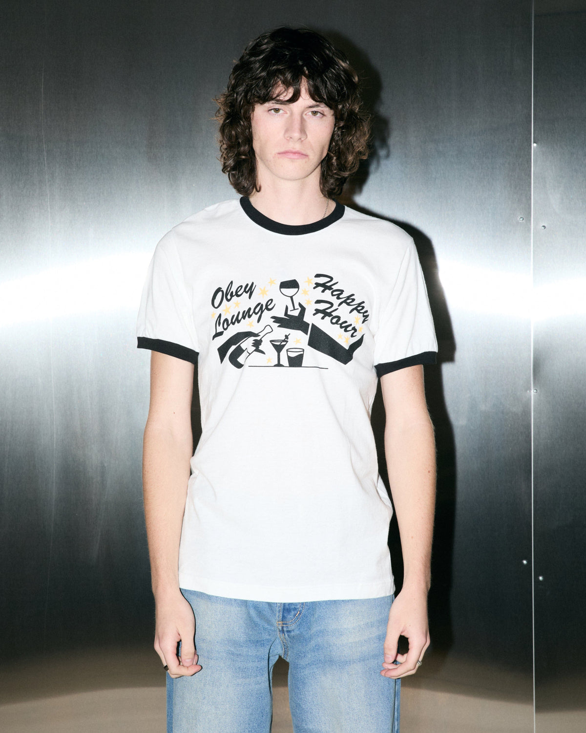 obey t-shirt Obey Lounge Tee