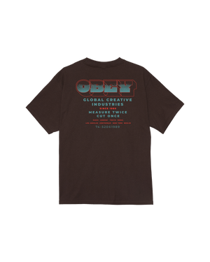 Obey Measure Twice Tee