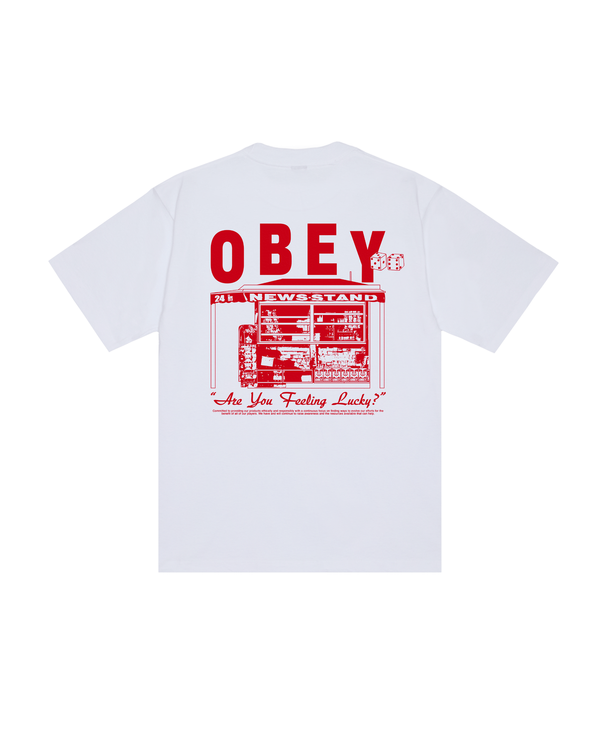 obey t-shirt Obey Newstand Tee