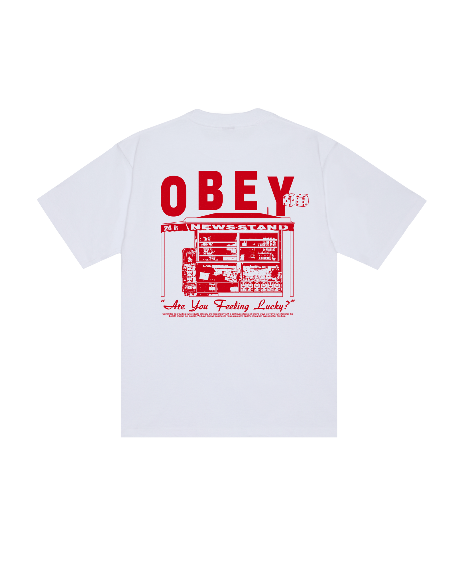 obey t-shirt Obey Newstand Tee