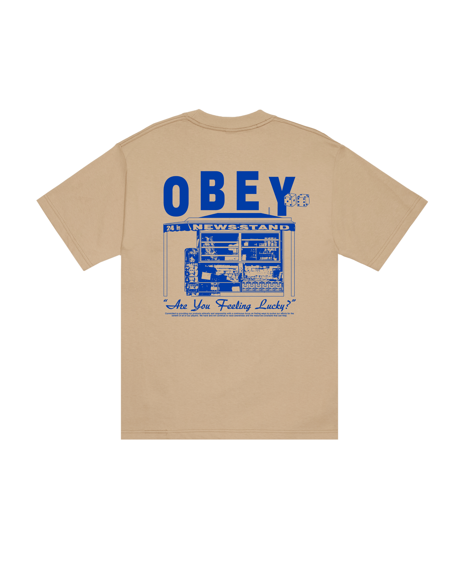 obey t-shirt Obey Newstand Tee