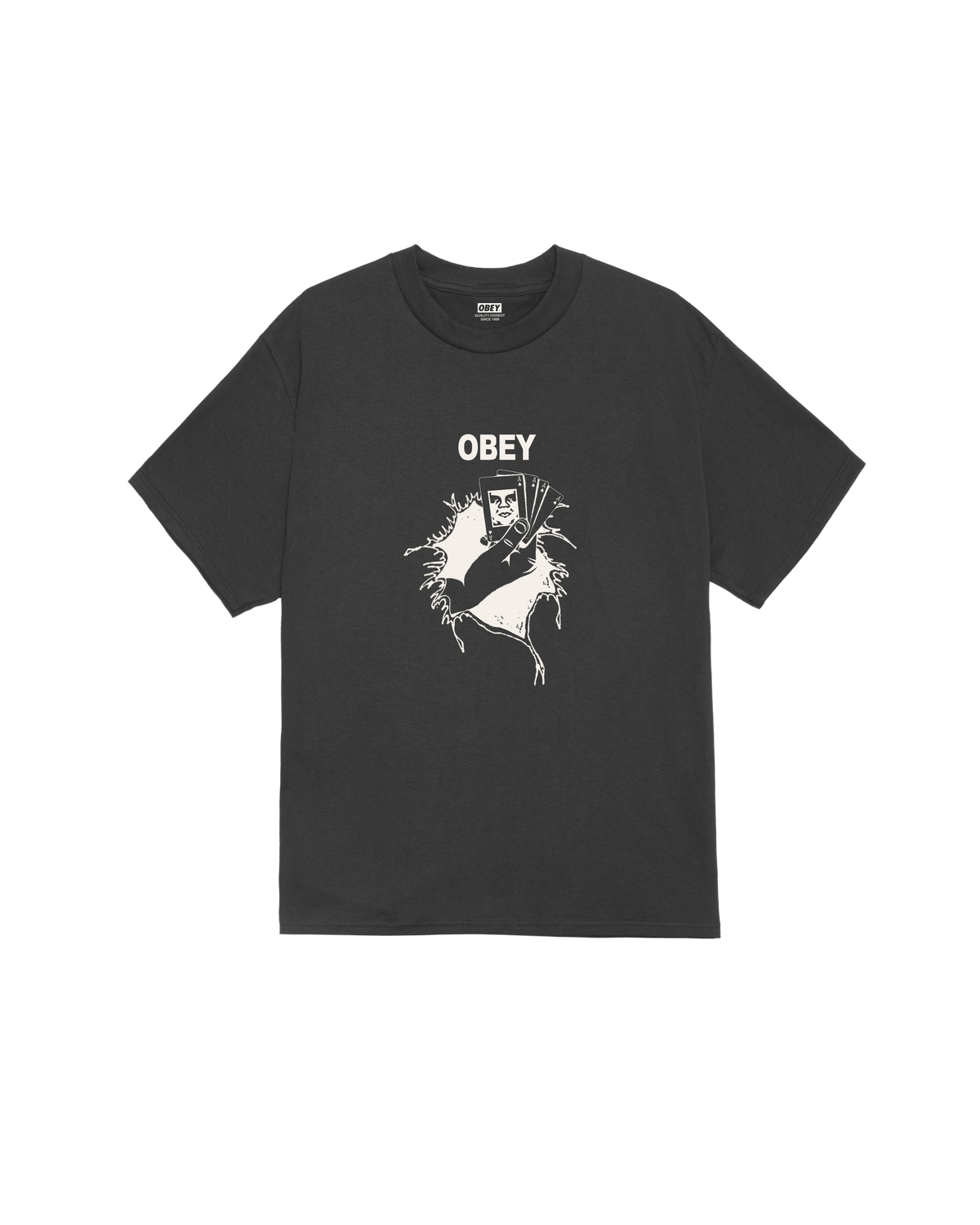 obey t-shirt Obey Nothing Can Save You Tee