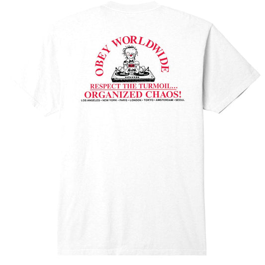 obey Obey Organized Chaos Classic Pigment Tee foto 1