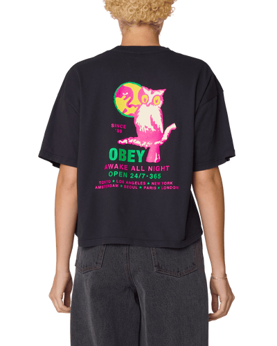 t-shirt obey OBEY OWL TEE