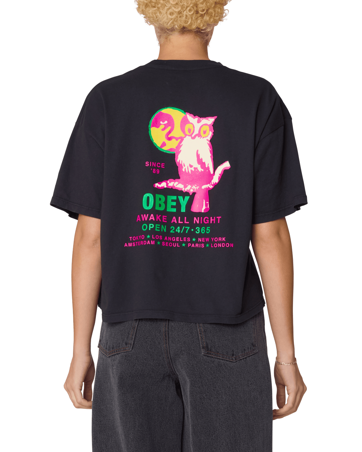 obey t-shirt Obey Owl Tee
