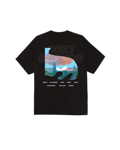 t-shirt obey OBEY PASTURES TEE