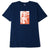 t-shirt obey OBEY PAWS CLASSIC TEE - NAVY