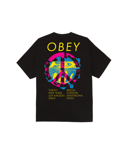obey Obey Peace Brick Tee foto 1