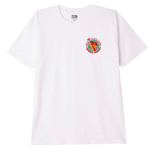 obey OBEY PEACE LEGION CLASSIC TEE - WHITE foto 1