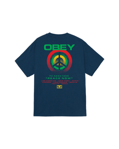 t-shirt obey OBEY PEACE TARGET TEE