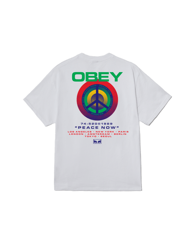 t-shirt obey OBEY PEACE TARGET TEE