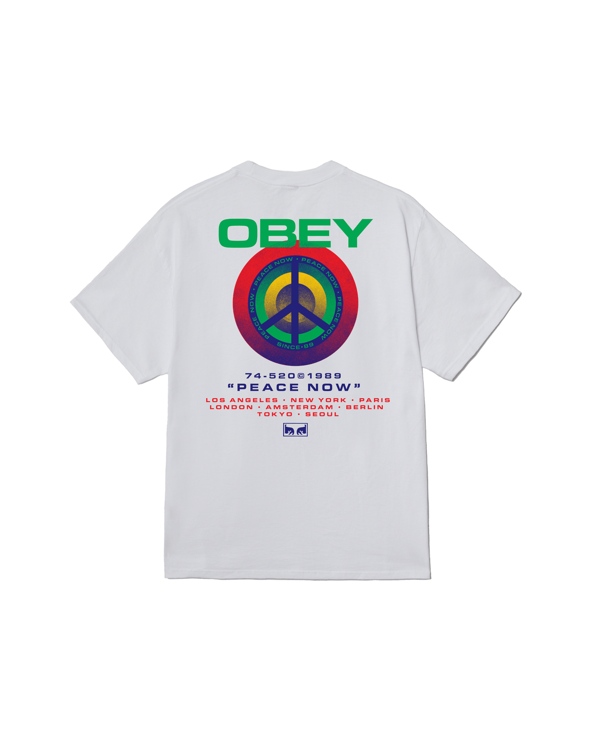 obey t-shirt Obey Peace Target Tee