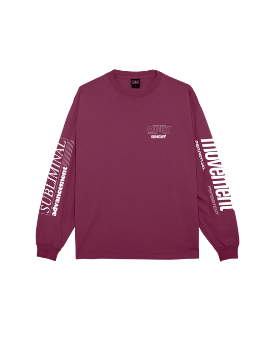 obey Obey Persistent Movement Tee Ls foto 2