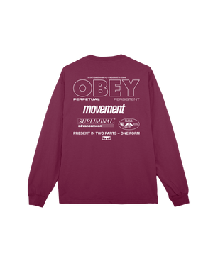 Obey Persistent Movement Tee Ls