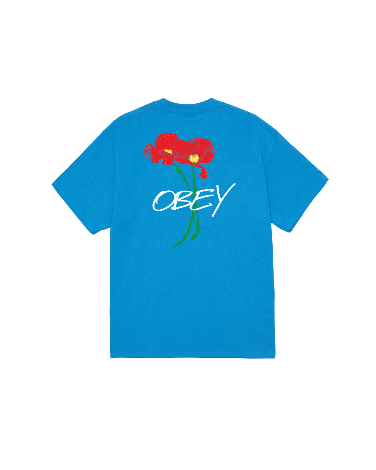 obey t-shirt Obey Poppies Tee